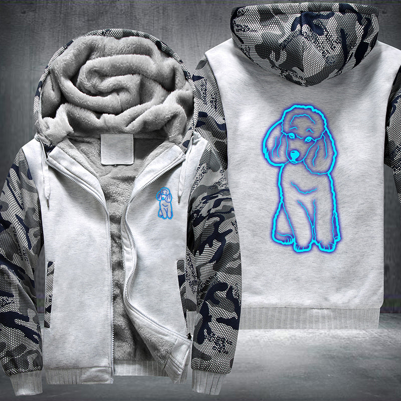 Standard Poodle Luminous Fleece Hoodies Jacket