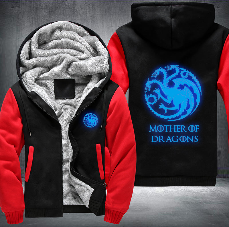 Mother Of Dragons Luminous Fleece Hoodies Jacket
