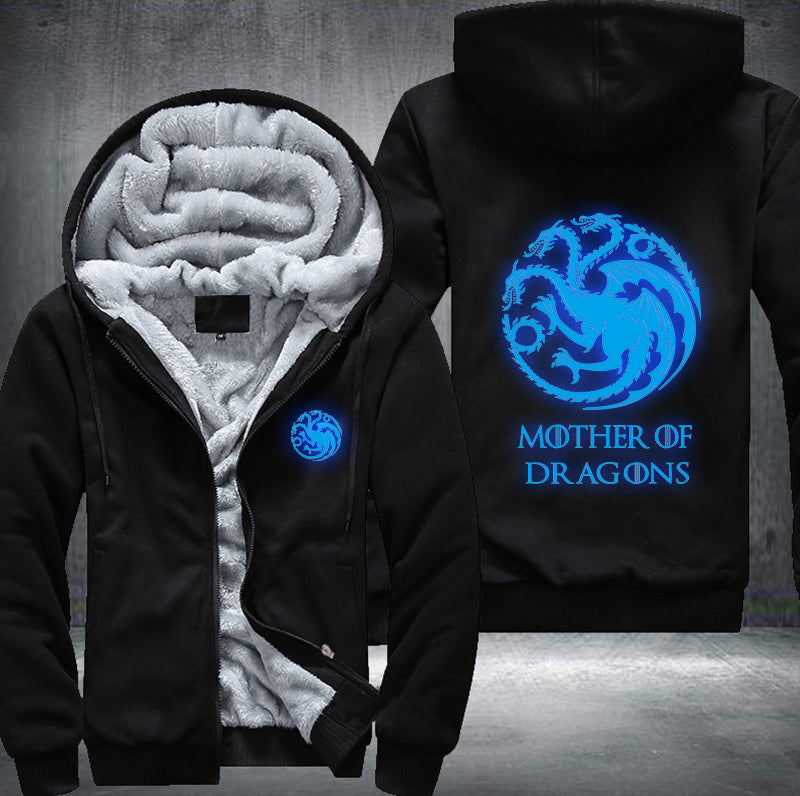 Mother Of Dragons Luminous Fleece Hoodies Jacket