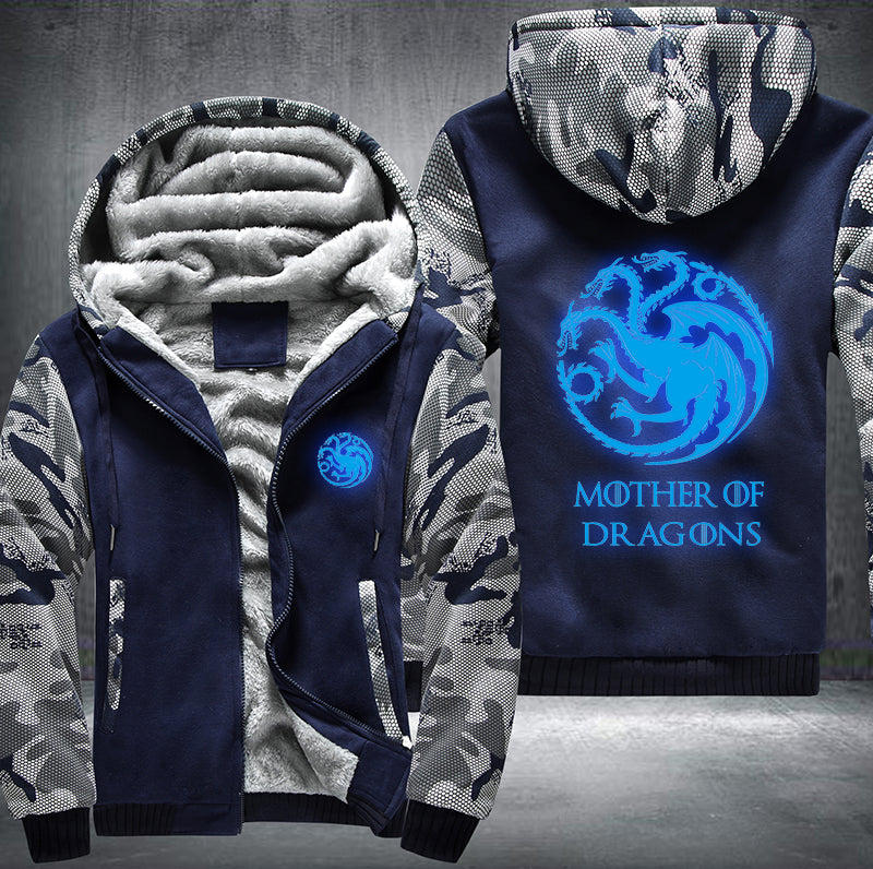 Mother Of Dragons Luminous Fleece Hoodies Jacket