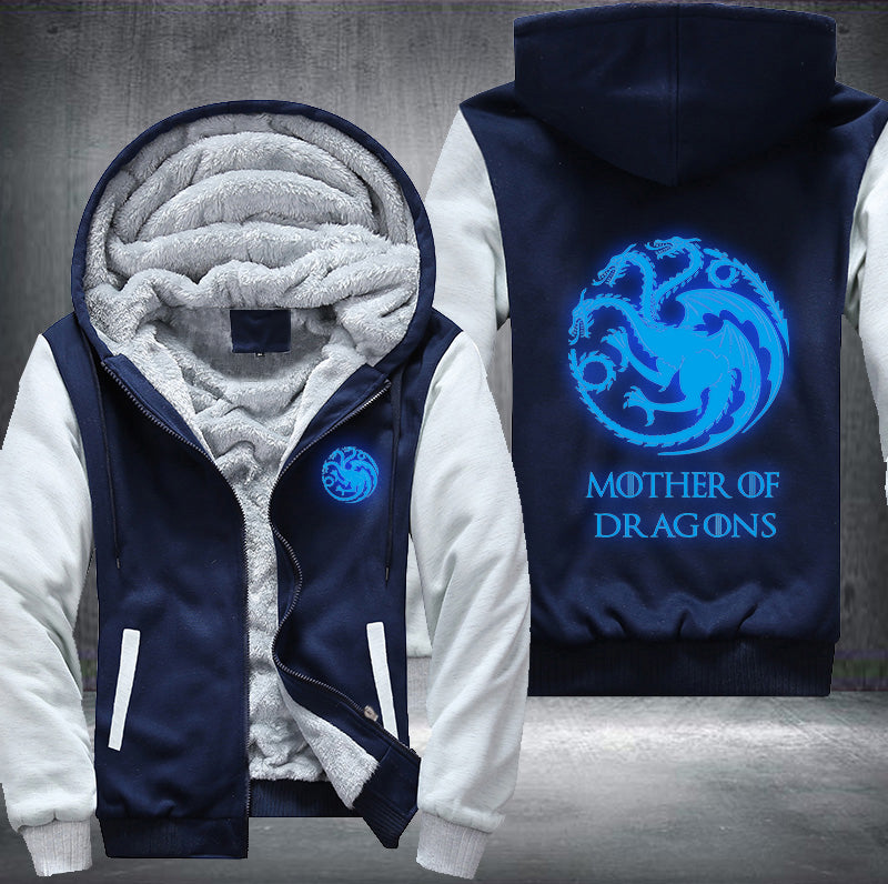 Mother Of Dragons Luminous Fleece Hoodies Jacket