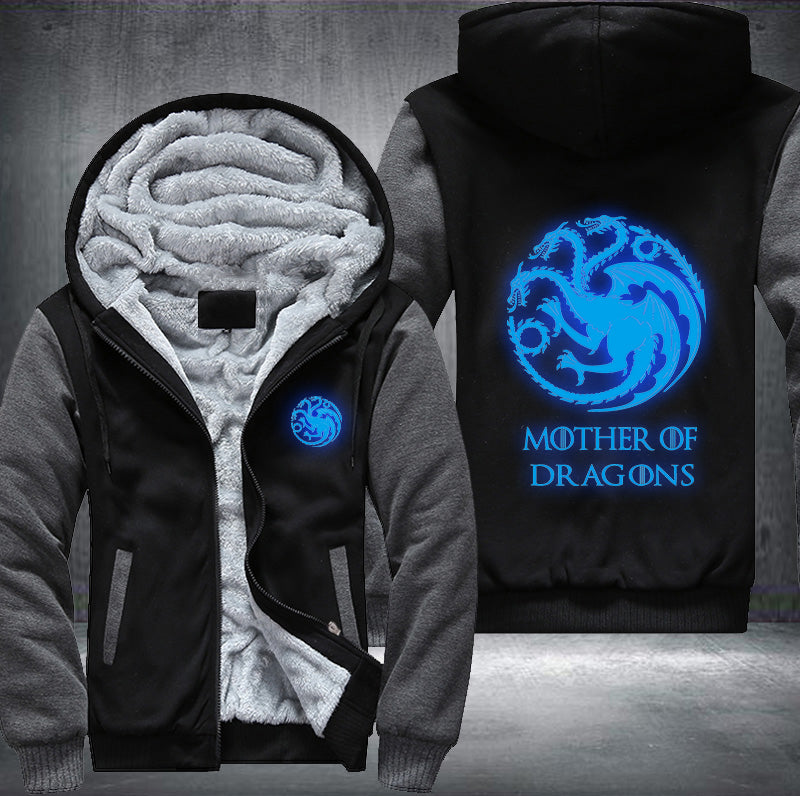 Mother Of Dragons Luminous Fleece Hoodies Jacket