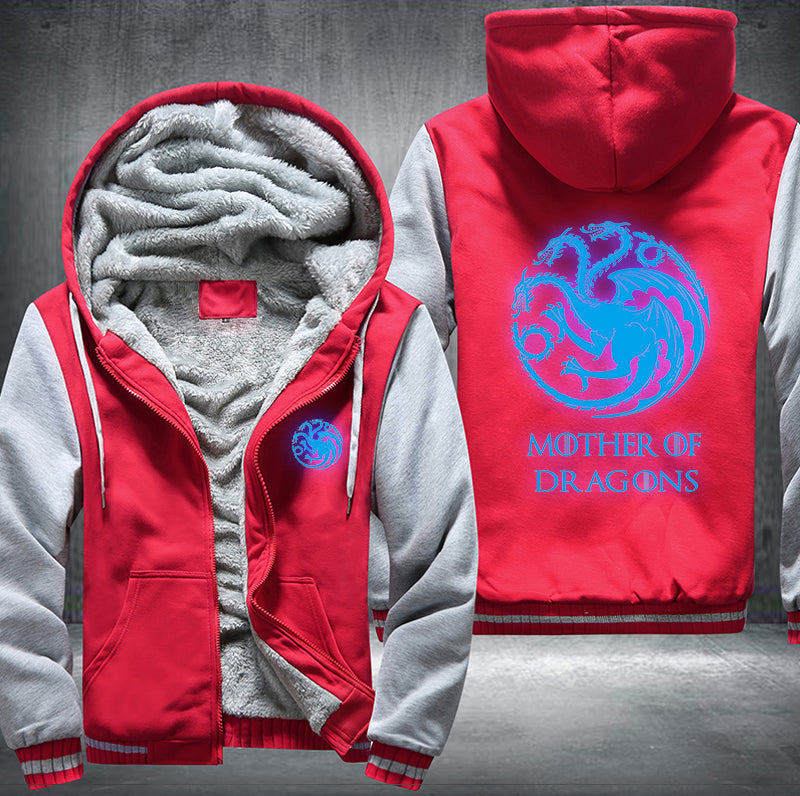 Mother Of Dragons Luminous Fleece Hoodies Jacket