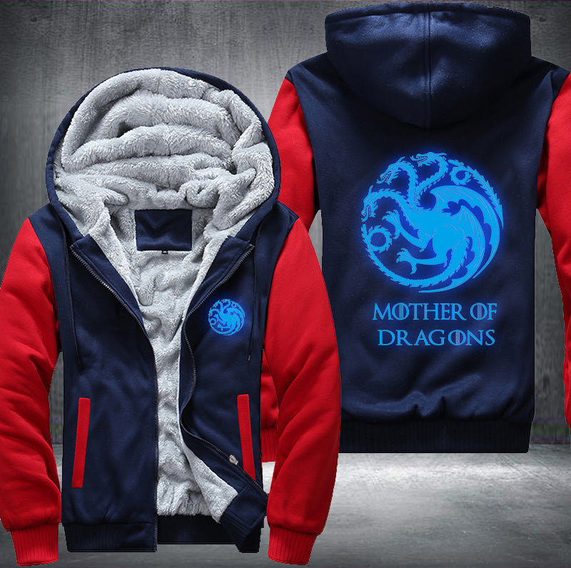 Mother Of Dragons Luminous Fleece Hoodies Jacket