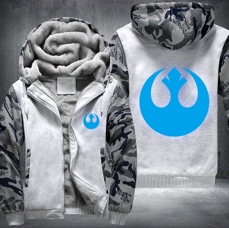 Rebel Alliance Fleece Hoodies Jacket