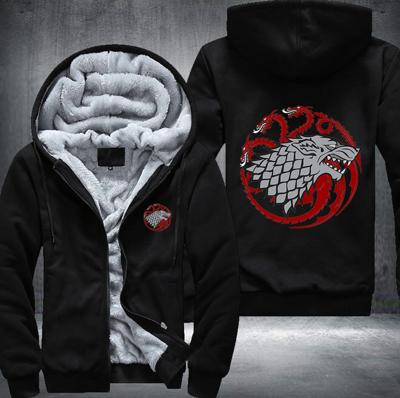 HOUSE TARGARYEN Fleece Hoodies Jacket