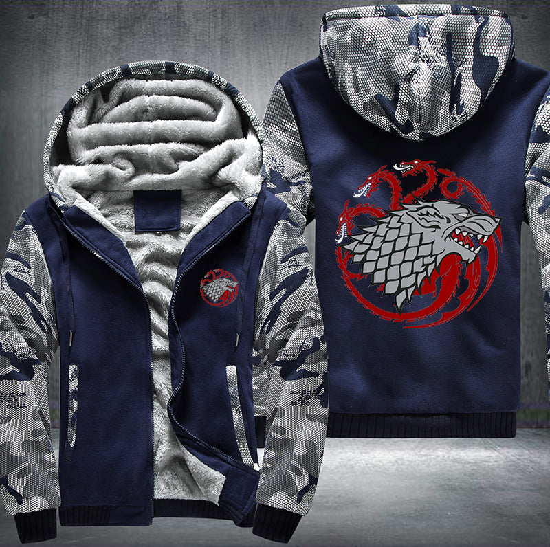 HOUSE TARGARYEN Fleece Hoodies Jacket