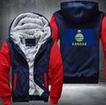 Flag of Kansas Fleece Hoodies Jacket