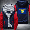 Flag of Montana Fleece Hoodies Jacket