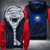 Flag of New Hampshire Fleece Hoodies Jacket