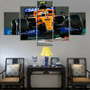 MCL36 Car 5 Panels Painting Canvas Wall Decoration
