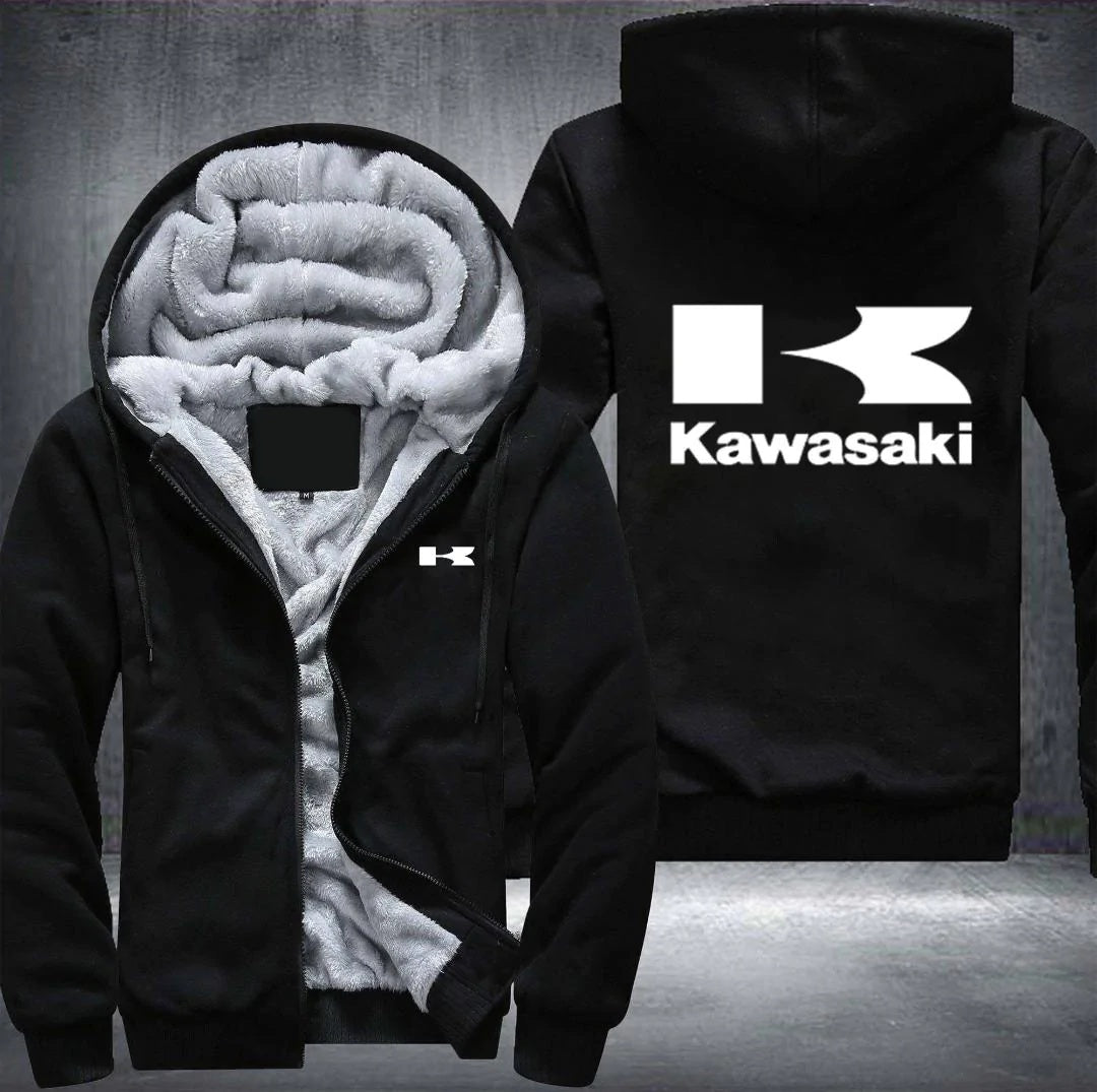 Kawasaki Fleece Hoodies Jacket