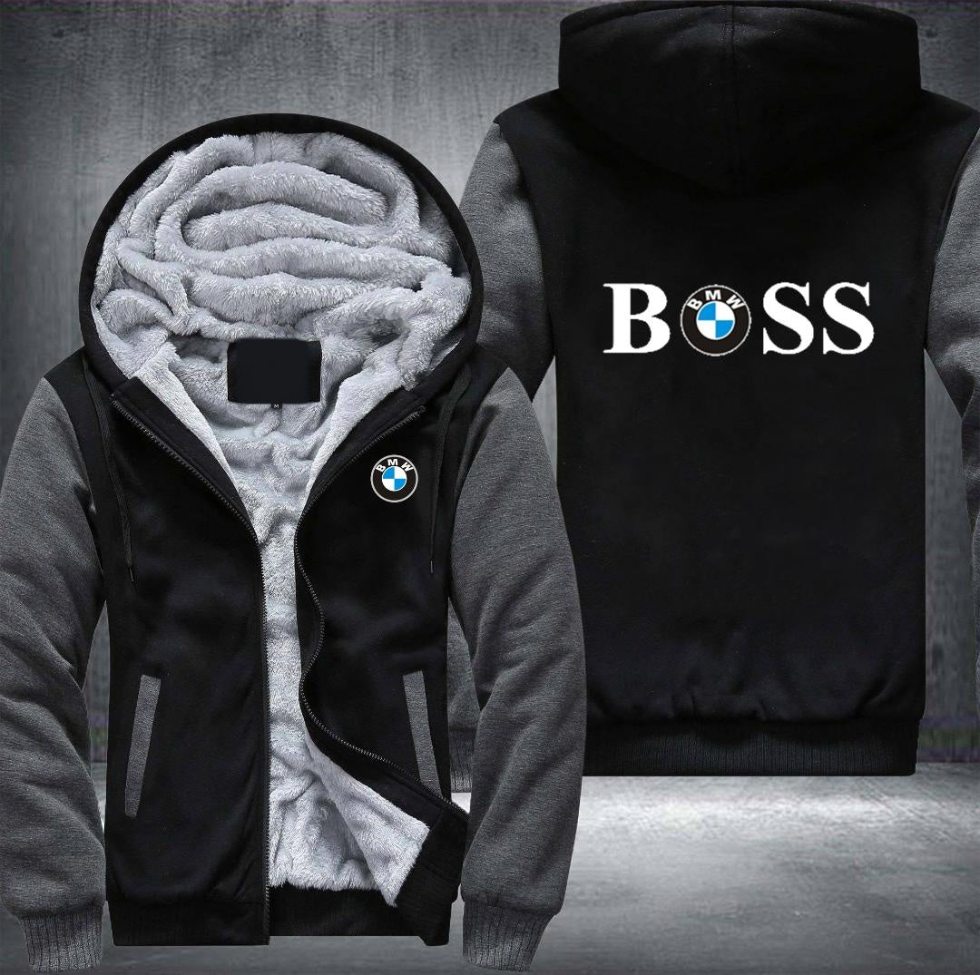 B.M.W BOSS Fleece Hoodies Jacket