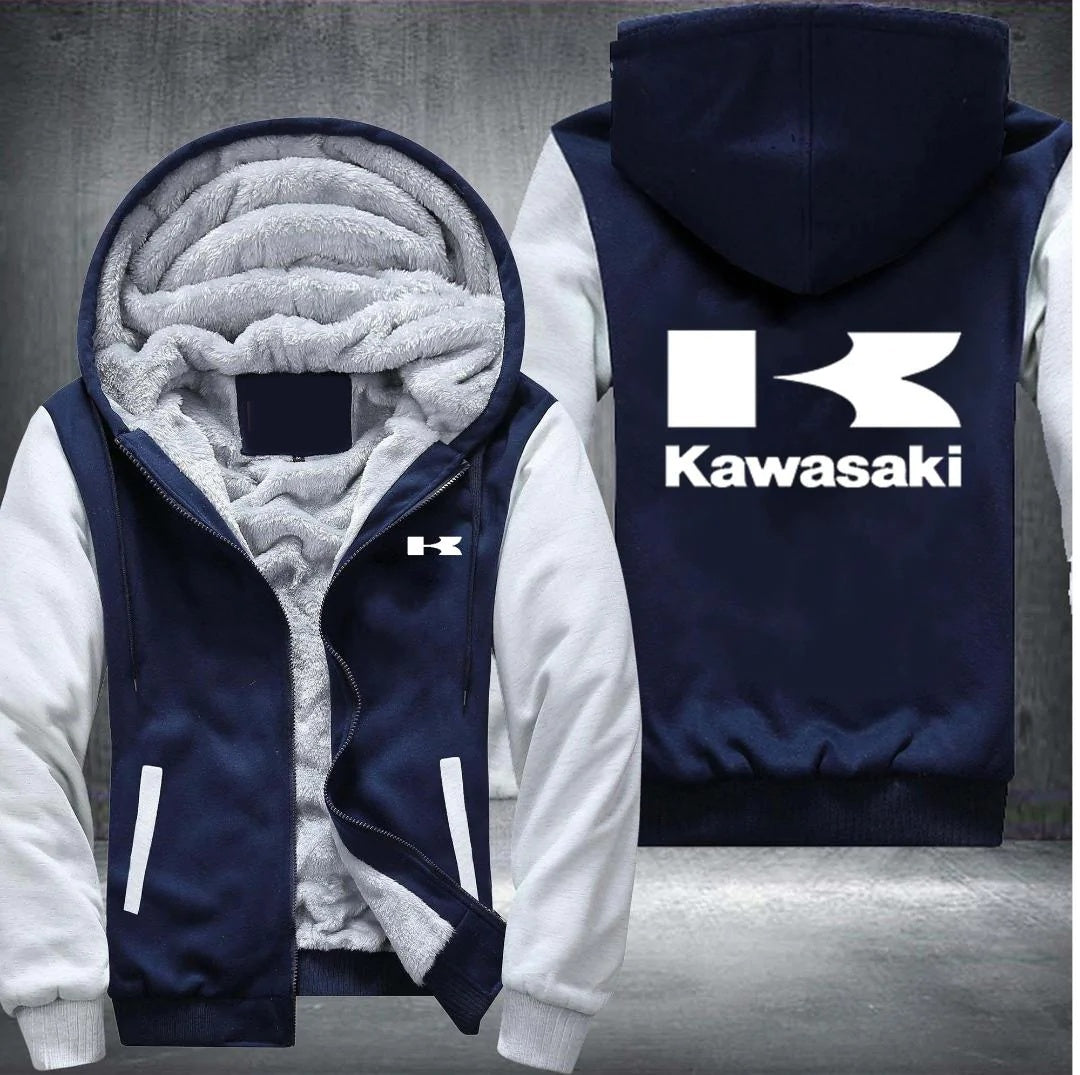 Kawasaki Fleece Hoodies Jacket