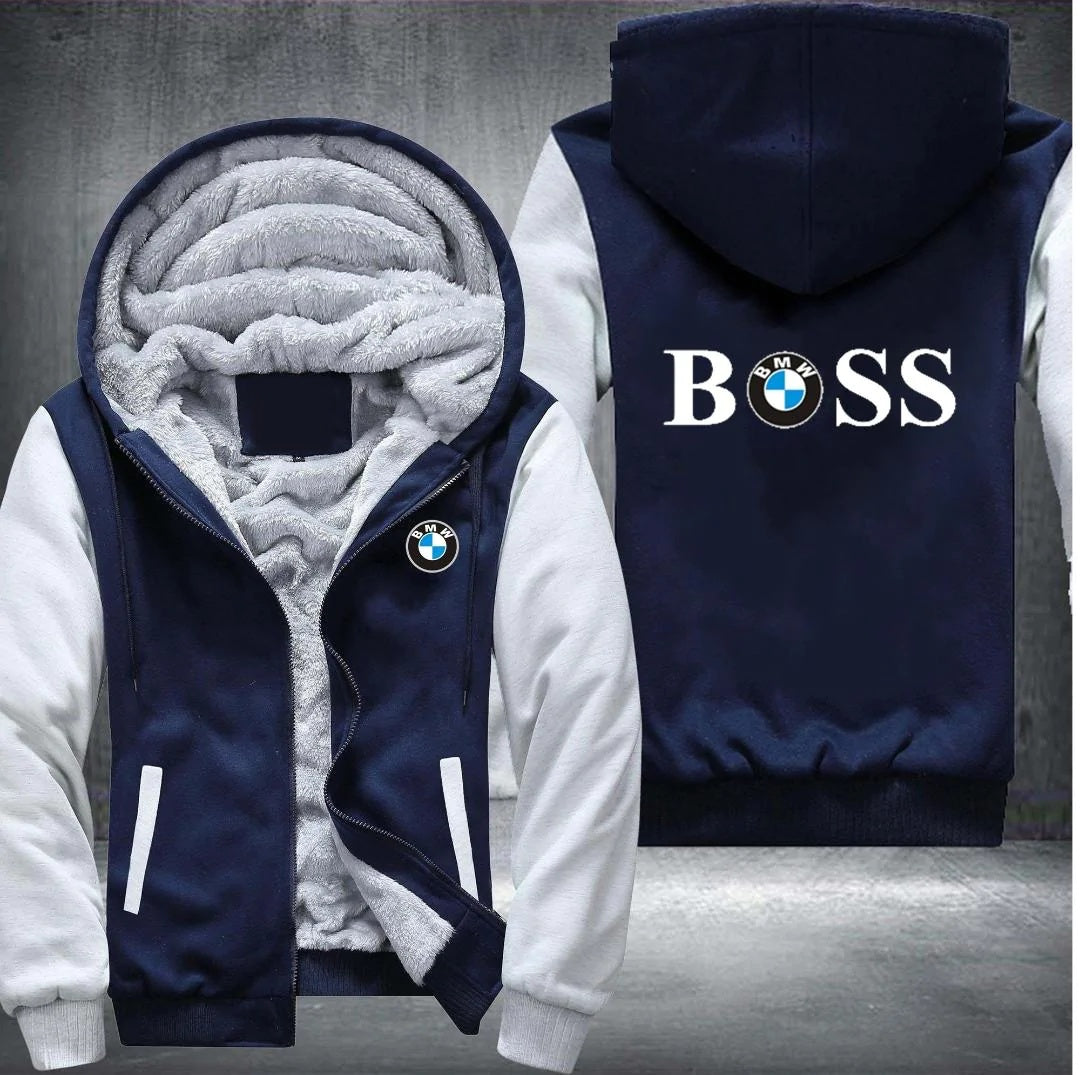 B.M.W BOSS Fleece Hoodies Jacket