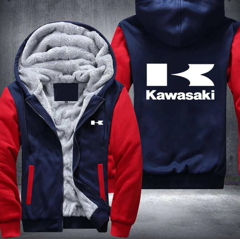 Kawasaki Fleece Hoodies Jacket