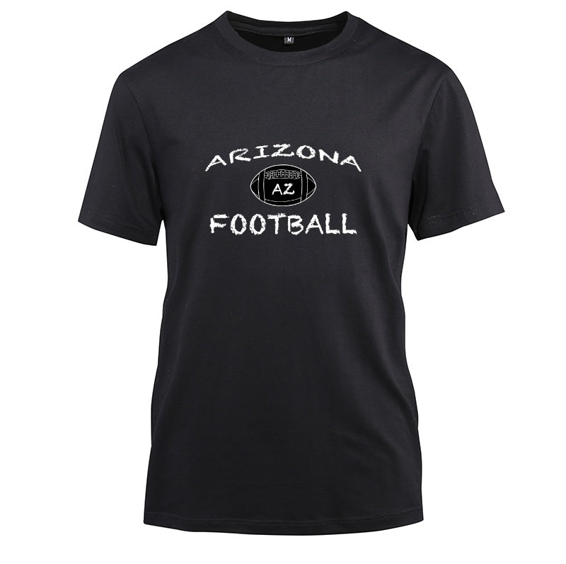 Arizona Cotton Black Short Sleeve T-Shirt