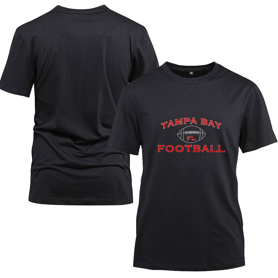 TAMPA BAY City Cotton Black Short Sleeve T-Shirt