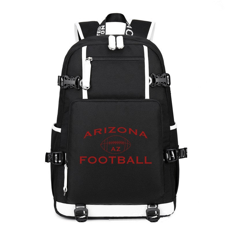 ARIZONA City black printing Canvas Backpack