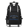 NEW ENGLAND City black printing Canvas Backpack