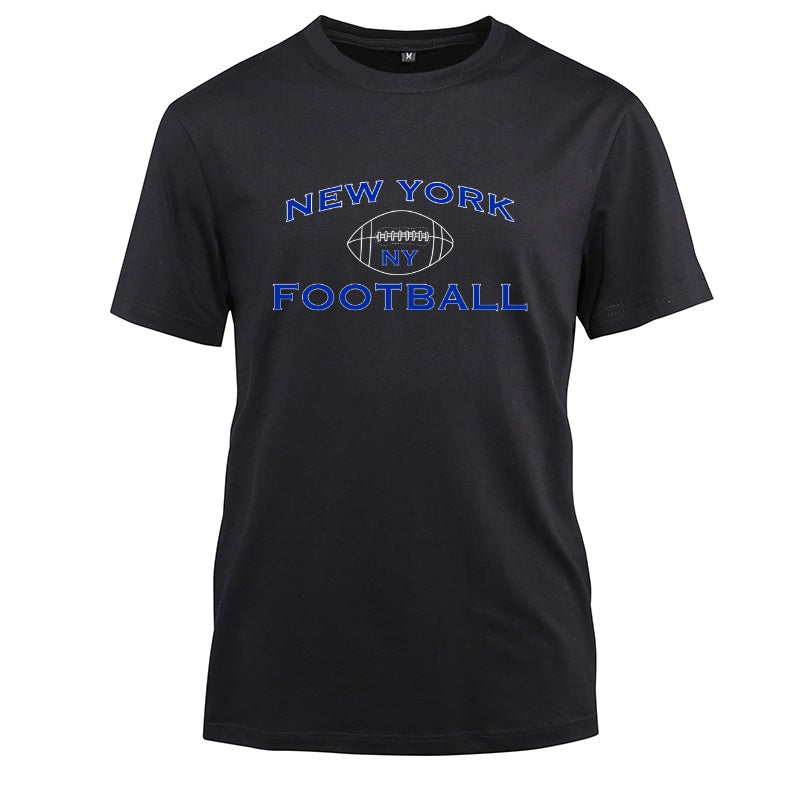 NEW YORK City Cotton Black Short Sleeve T-Shirt