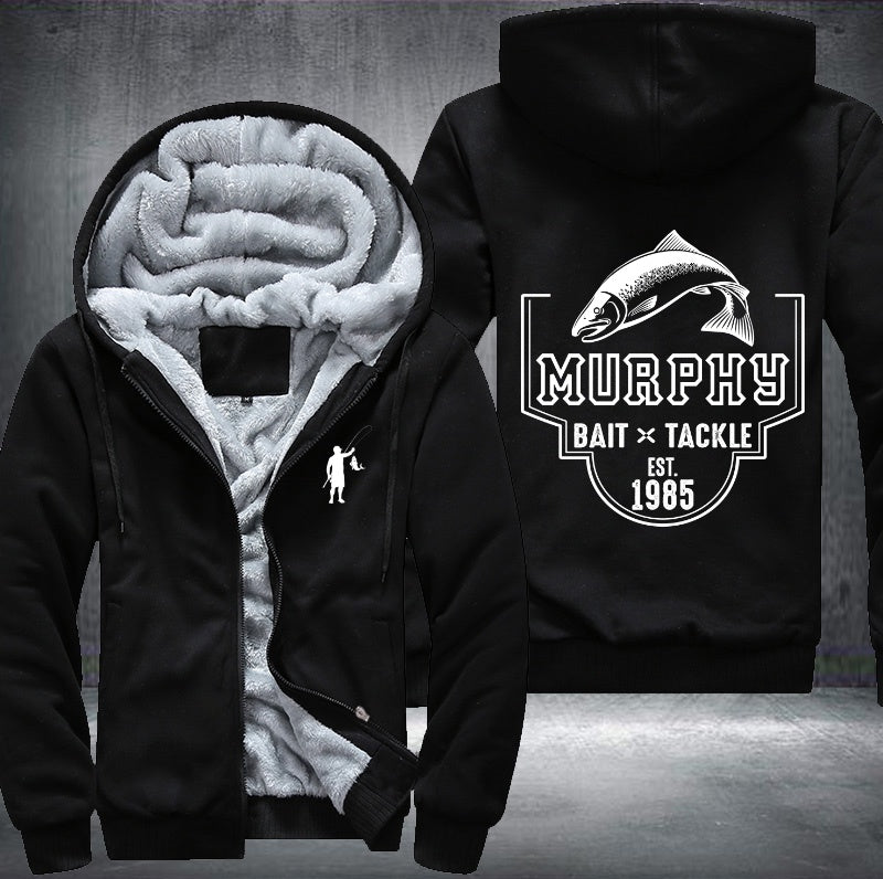 Murphy bait x tackle est 1985 Fleece Hoodies Jacket