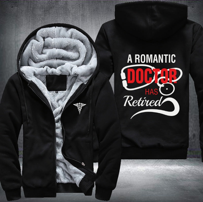 A romantic doctor has retired Fleece Hoodies Jacket