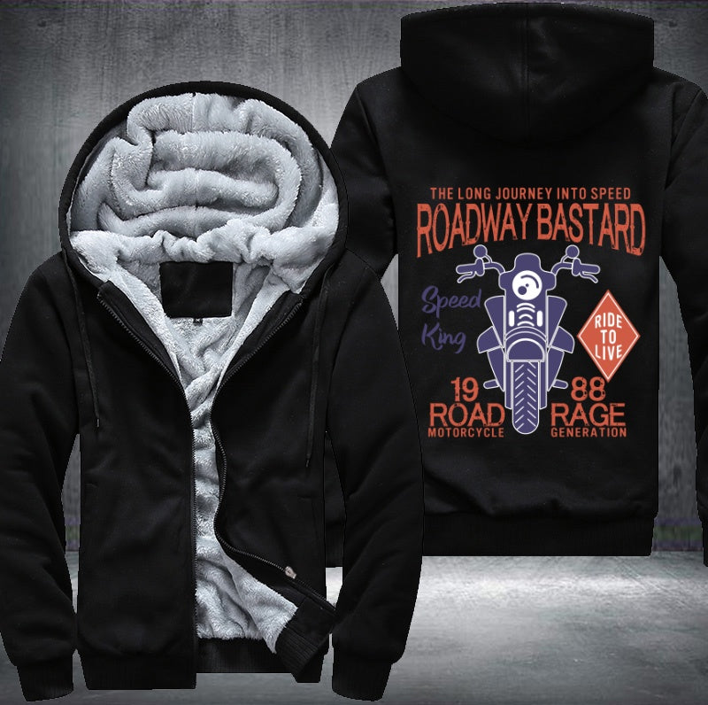 The long journey into speed roadway bastard Fleece Hoodies Jacket