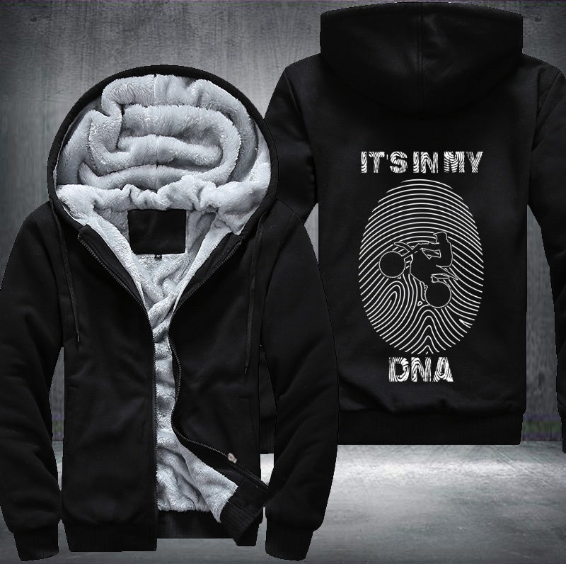 Riding It's in my dna Fleece Hoodies Jacket