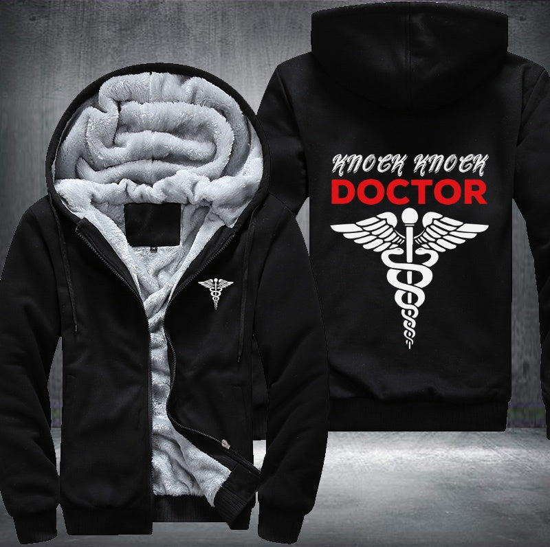 Knock Knock Doctor Fleece Hoodies Jacket