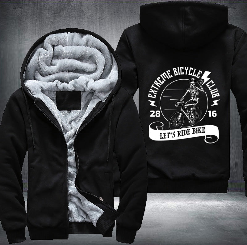 EXTREME BICYCLE CLUB Fleece Hoodies Jacket