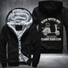 Ride with me classic rider club Fleece Hoodies Jacket