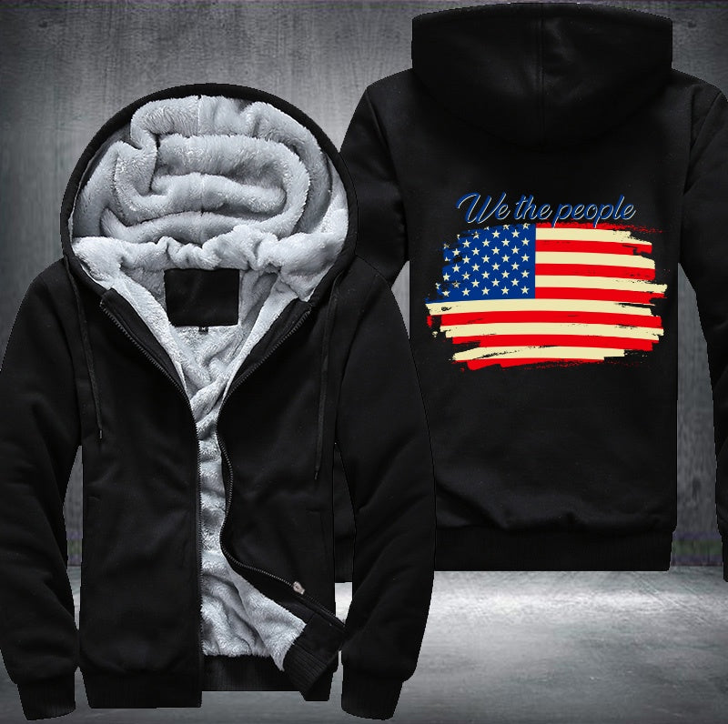 WE THE PEOPLE USA Fleece Hoodies Jacket