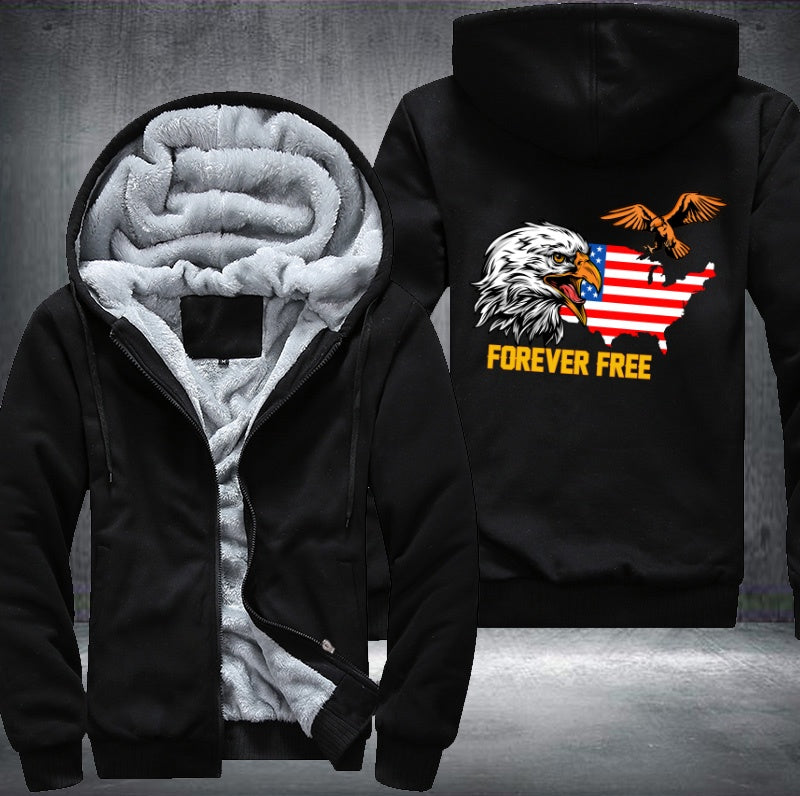 FOREVER FREE Fleece Hoodies Jacket