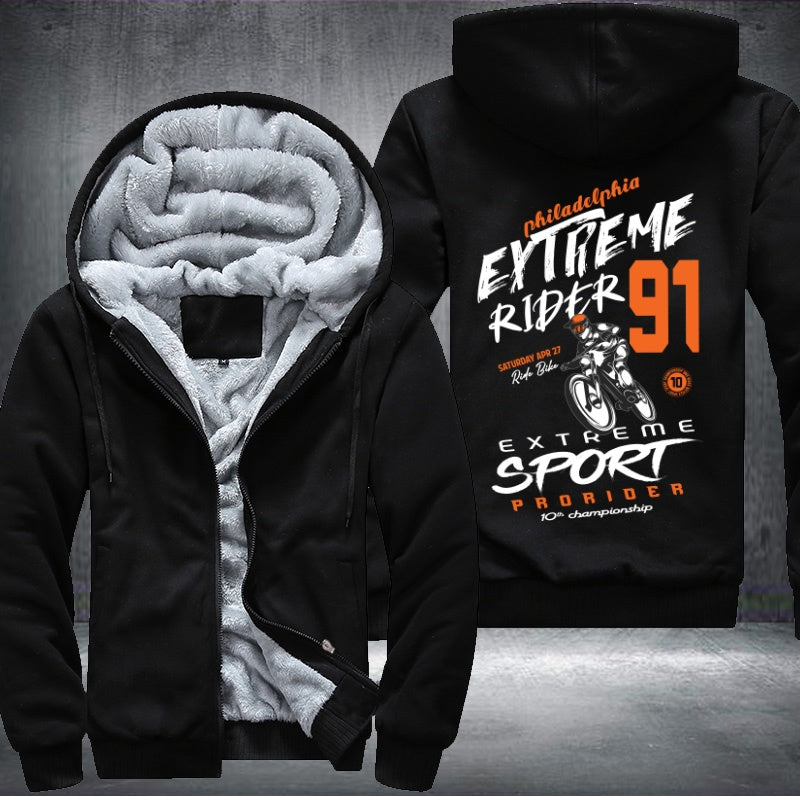 PHILADELPHIA EXTREME RIDER 91 Fleece Hoodies Jacket