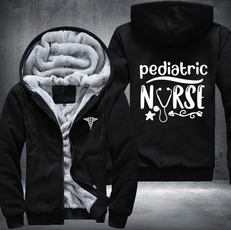 Pediatric nurse Fleece Hoodies Jacket