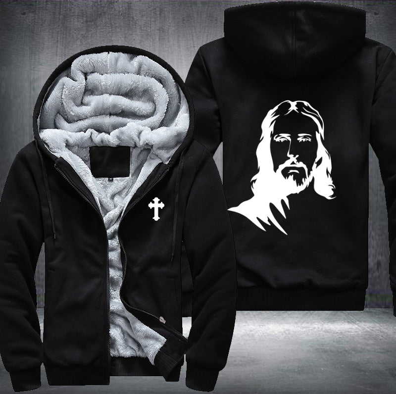 Jesus Christ Fleece Hoodies Jacket