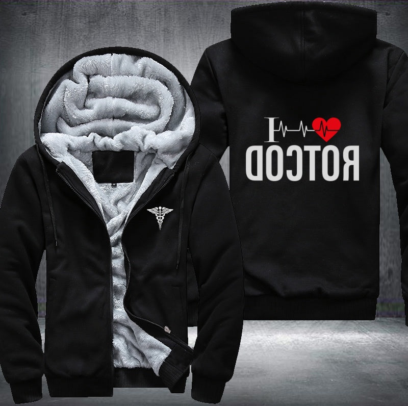 I love doctor Fleece Hoodies Jacket