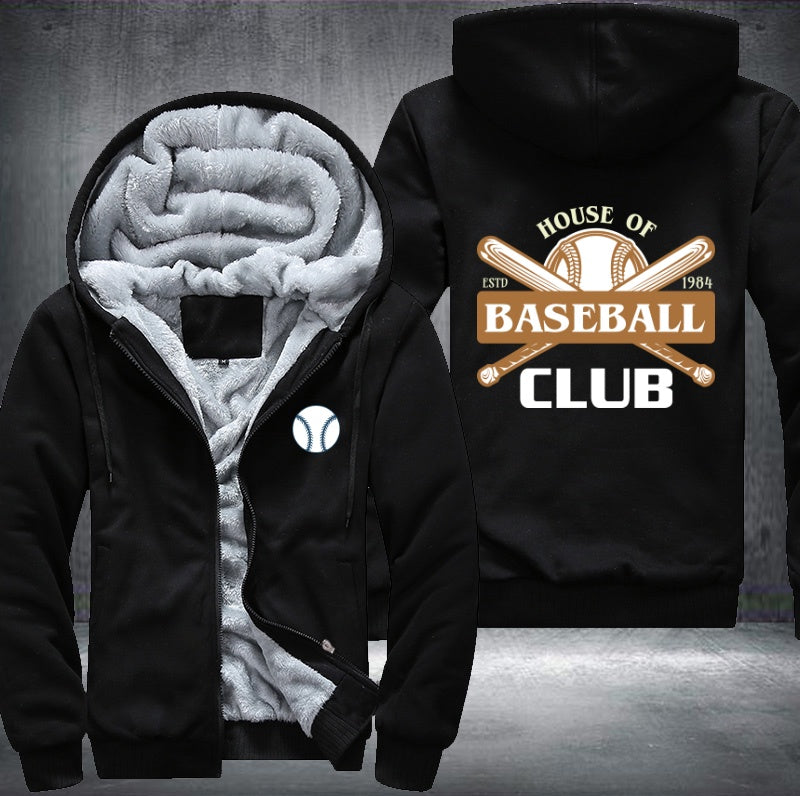 House of baseball club Fleece Hoodies Jacket