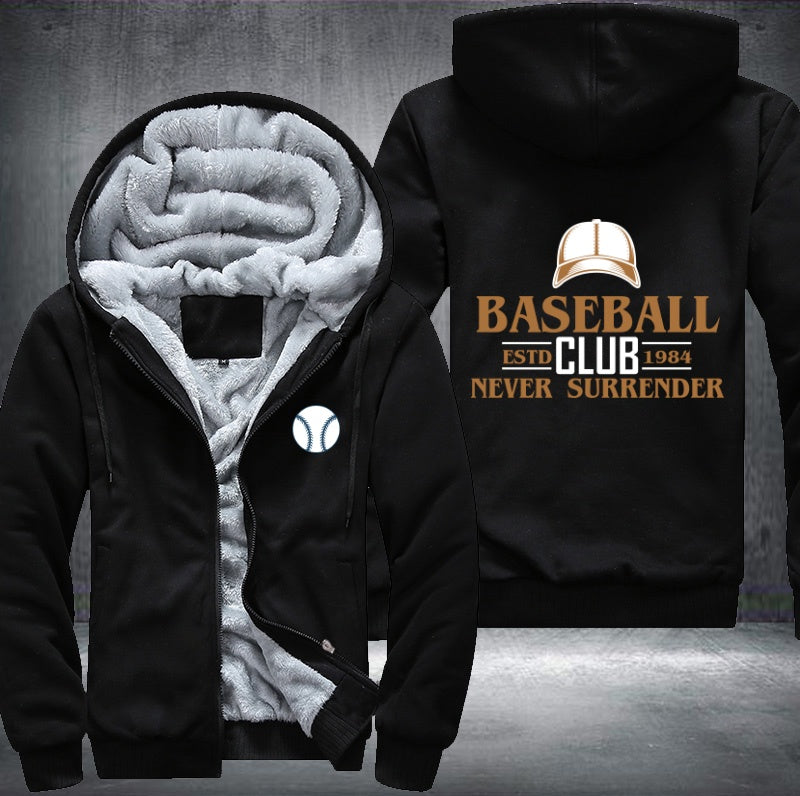 Baseball club never surrender Fleece Hoodies Jacket