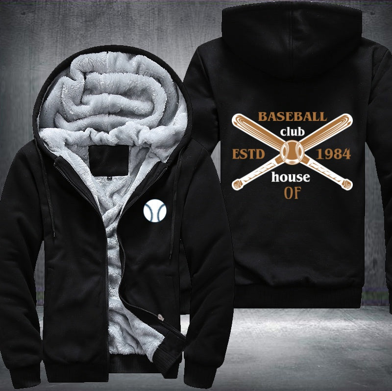 Baseball club house Fleece Hoodies Jacket