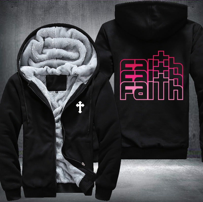 Faith Fleece Hoodies Jacket