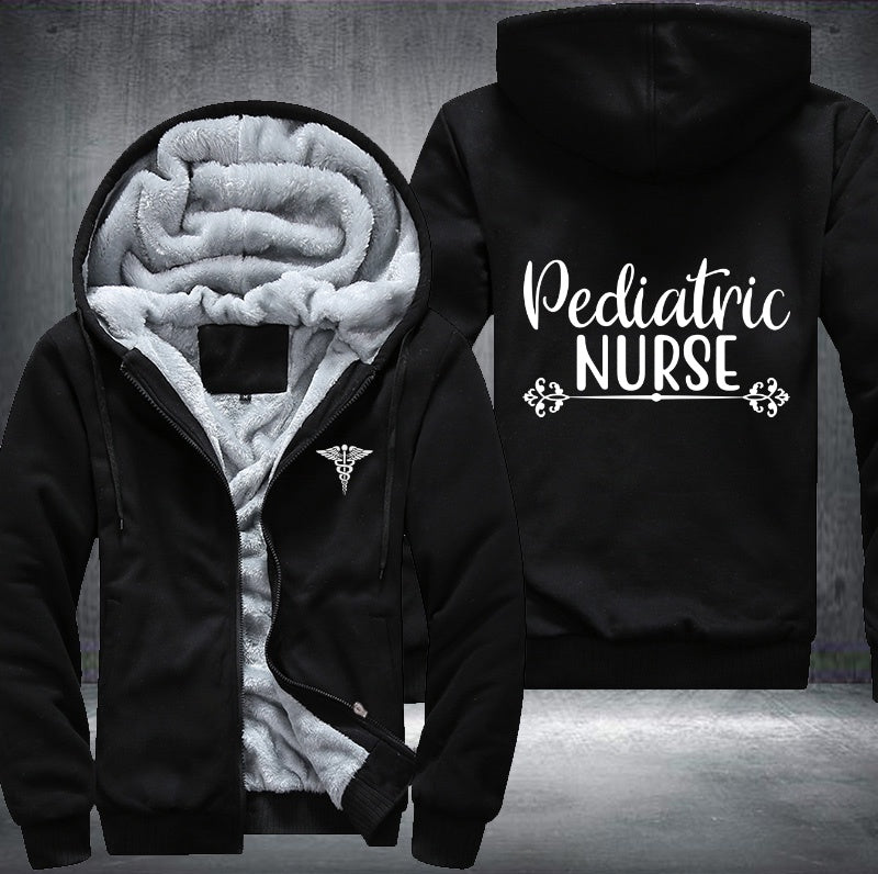 Pediatric nurse Fleece Hoodies Jacket