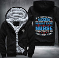 Succeed wound care nurse Fleece Hoodies Jacket