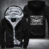 Skull Stay Humble Hustle Hard Fleece Hoodies Jacket