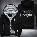 Greated with a purpose Fleece Hoodies Jacket