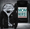 I am a mom and a nurse nothing scares me Fleece Hoodies Jacket