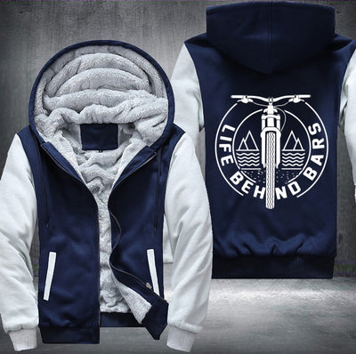 LIFE BEHIND BARS Fleece Hoodies Jacket