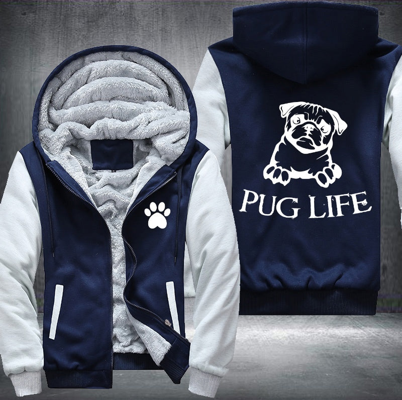 PUG LIFE Fleece Hoodies Jacket