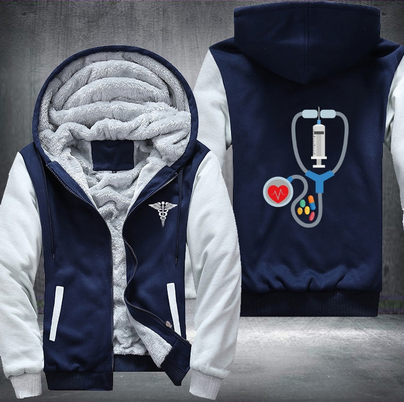 Doctor Equipment Fleece Hoodies Jacket